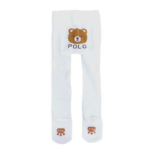 POLO BCS ベアタイツ ホワイト×85cm ベビーザらス限定