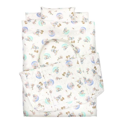 お昼寝布団7点セット ダンボ ファスナー仕様｜入園準備 入園グッズ 入園入学祝い 通園