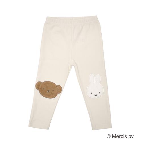 ミッフィーアップリケレギンス ナチュラル×95cm ベビーザらス限定