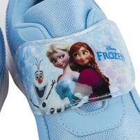 Disney ディズニー ベルトスニーカー アナと雪の女王 ブルー&times;15.0cm