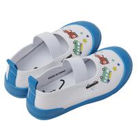 上履き クルマ柄 ブルー&times;17cm ベビーザらス限定