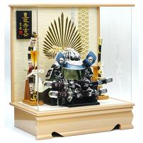 【五月人形】兜ケース飾り「豊臣秀吉ベージュ塗アクリル」（538310）トイザらス・ベビーザらス限定【メーカー直送】