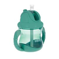 Nuby ヌービー Flip N Sip ツインハンドルマグカップ (グリーン)