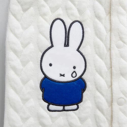 miffy ミッフィー 長袖カバーオール ニット ナチュラル×80cmベビーザらス限定