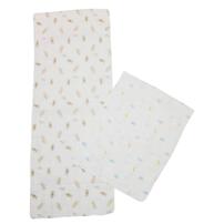 ガーゼ入浴布2枚組(くま＆うさぎ&times;フリー) ベビーザらス限定