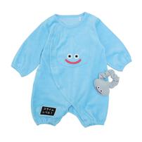 ドラクエベビー＆キッズ フィットオール ベロア メタルスライムのラトル付き(ブルー×50-60cm) ベビーザらス限定