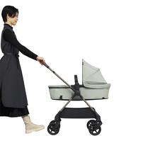 Pigeon ピジョン epa エパ (ブラック) A型ベビーカー 両対面式 フルフラット 0ヶ月～3歳頃対応