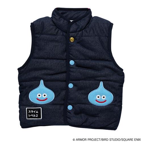 ドラクエベビー＆キッズ ベスト(ネイビー×約100cm)