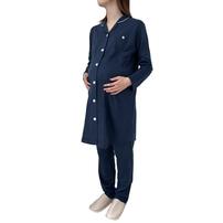 POLO BCS  長袖テーラーパジャマ ポニー刺繍(ネイビー×M-L) ベビーザらス限定