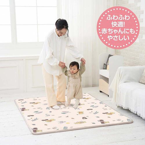 オリジナル 両面使えるマット プーさん 【フロアマット リバーシブル仕様 やわらかマット（190&times;140&times;厚さ1.5cm）】ベビーザらス限定