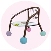 豆いすボール 4個入り【種類ランダム】