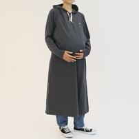 POLO パーカーワンピース 授乳口付き 裏毛(チャコール×M-L) ベビーザらス限定