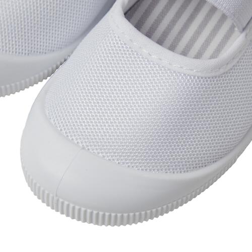 ベビーザらス限定　上履き メッシュ(ホワイト&times;18cm)