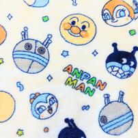 ANPANMAN アンパンマン あったかフリースパジャマ 総柄 サックス×95cm