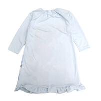 Disney ディズニー アナと雪の女王 長袖ナイトドレス フリル付き エルサ サックス×120cm ベビーザらス限定