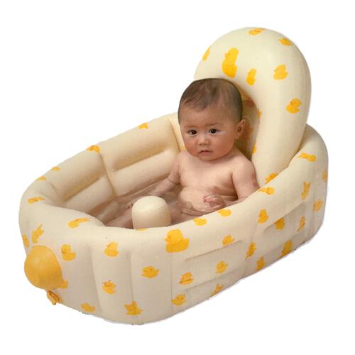 dear BABY ディアベビー ポンプ付き ベビーバス 沐浴 ベビーバス プチプール エアー式 0ヵ月頃～ ベビーザらス限定