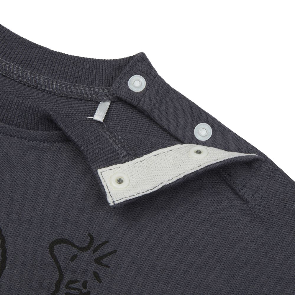 その他 Snoopy (Charcoal) ブラックフライデー第2弾】SNOOPY 長袖ボディースーツ スヌーピー