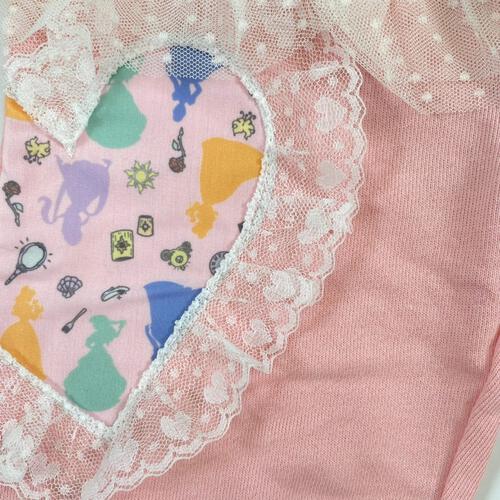 【Sophitica × tsumashi1118さん】Disney プリンセス 裏毛チュールパンツ ピンク×120cm ベビーザらス限定