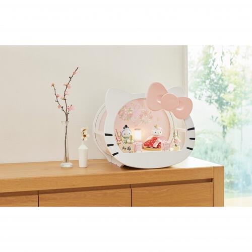 ハローキティ ケース親王飾り（322574）雛人形 間口41cm お雛さま お雛様 キャラクター かわいい トイザらス・ベビーザらス限定【メーカー直送】