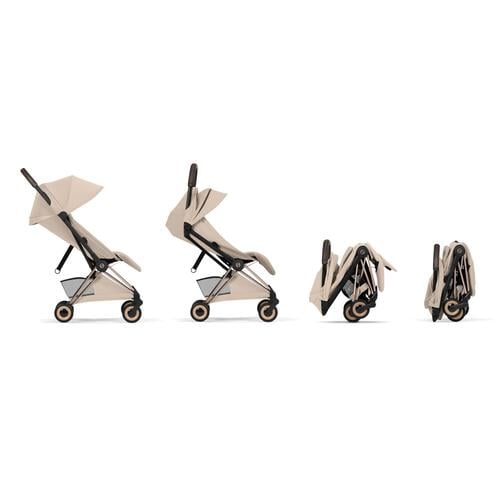cybex サイベックス コヤ スタイル (コージーベージュ) ウルトラコンパクト トラベルシステム対応 メーカー直送品 生後1カ月〜4歳頃まで