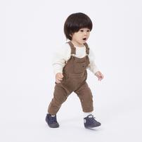 POLO BCS コーデュロイサロペットパンツ モカチャ&times;80cm ベビーザらス限定