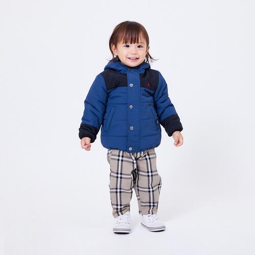 POLO BCS 中綿ジャケット フード ネイビー×90cmベビーザらス限定