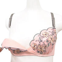 エンブ刺繍ブラ＆ショーツ（ピンク×M） ベビーザらス限定