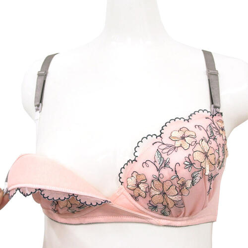 エンブ刺繍ブラ＆ショーツ（ピンク×M） ベビーザらス限定