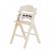 KATOJI カトージ 木製ハイチェアスワルン (プチバニラ) 子供用椅子 室内家具 7ヵ月頃～5歳頃対応