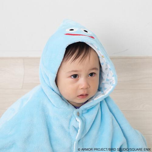 ドラクエベビー＆キッズ あったかポンチョ スライム 70-90cm ベビーザらス限定　