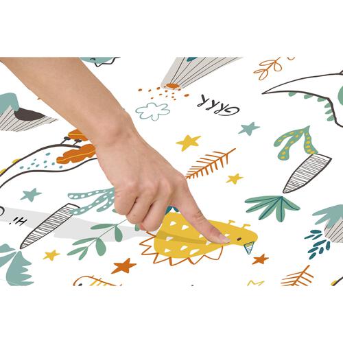 オリジナル 両面使えるフロアマット（恐竜）【フロアマット リバーシブル仕様 やわらかマット（190×140×厚さ1.5cm）】ベビーザらス限定