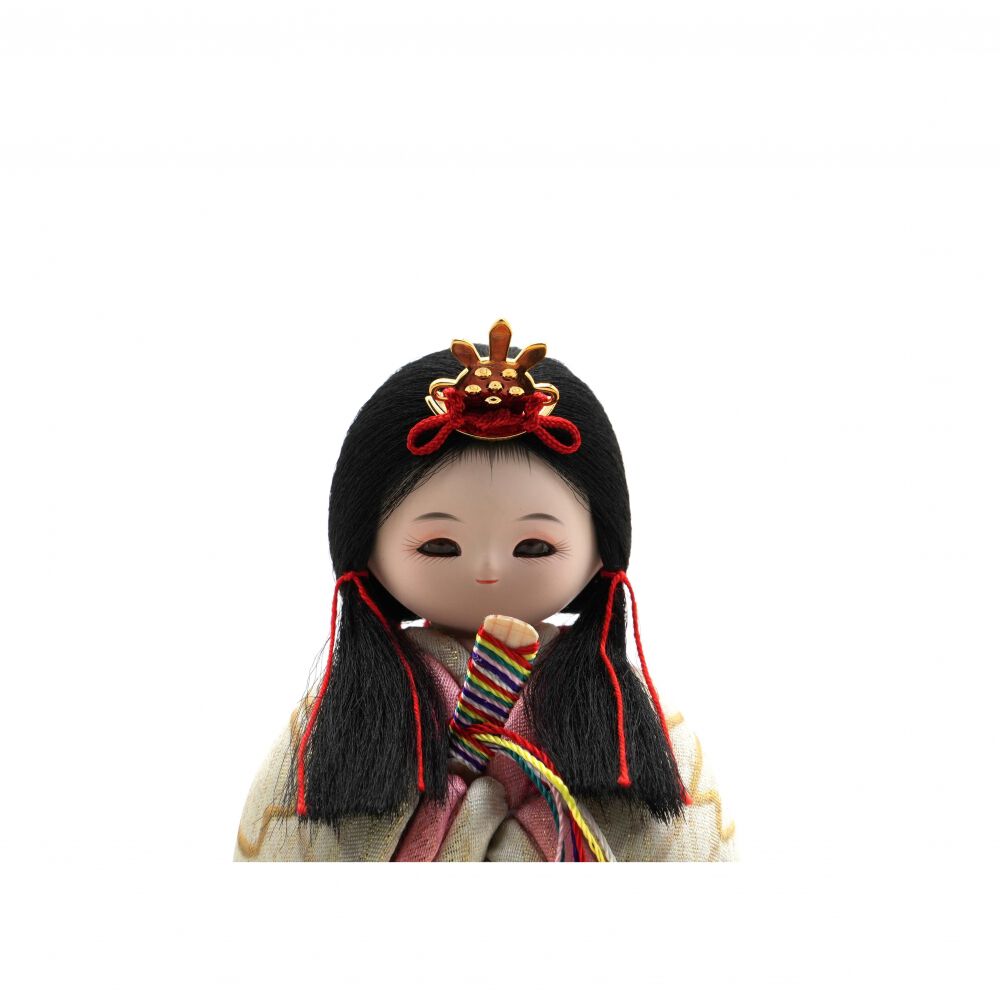 雛人形】木目込み親王飾り「ひなまり」 (331389)ひな人形 おしゃれ