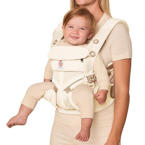 Ergobaby エルゴベビー OMNI Classic (ルミナスアイボリー) 抱っこ紐 対面抱き 前向き抱き 腰抱き おんぶ 新生児～20.4kg