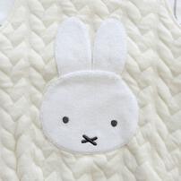 miffy ミッフィー 長袖ボティスーツ サロペット風 ナチュラル×80cm ベビーザらス限定