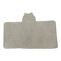 湯上りタオル クマ ベージュ