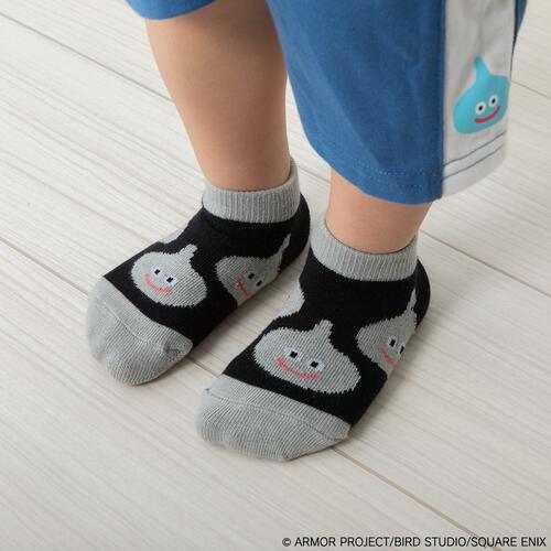 ドラクエベビー＆キッズ 2足入りショートソックス メタルモンスター