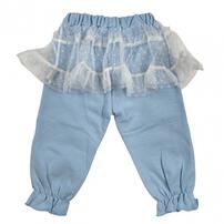 【Sophitica × tsumashi1118さん】Disney アナと雪の女王 裏毛チュールパンツ ブルー×110cm ベビーザらス限定