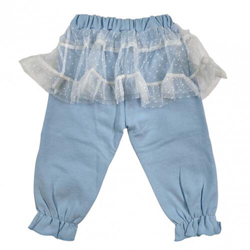 【Sophitica × tsumashi1118さん】Disney アナと雪の女王 裏毛チュールパンツ ブルー×110cm ベビーザらス限定