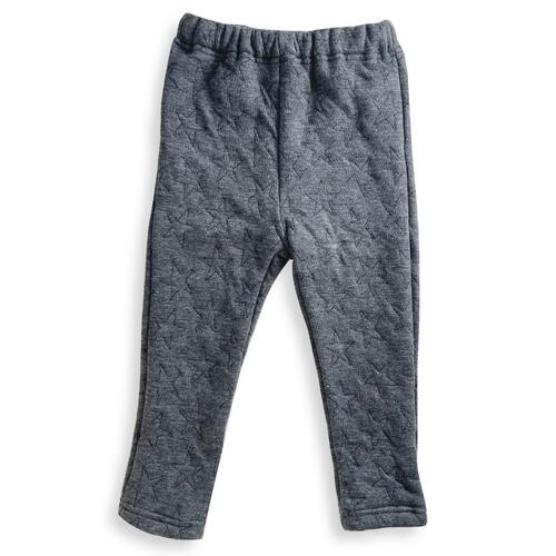 ベビーザらス限定　COJIKA 10分丈デイリーパンツ キルト星柄(グレー×90ｃｍ)