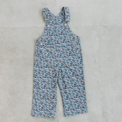 【FirstCloset×mioさん】サロペット ブルー×95cm