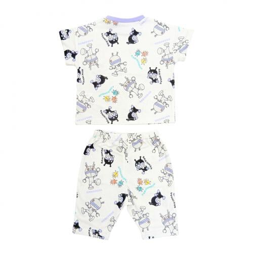 アンパンマン だだんだん総柄半袖パジャマ メッシュ グレー&times;90cm