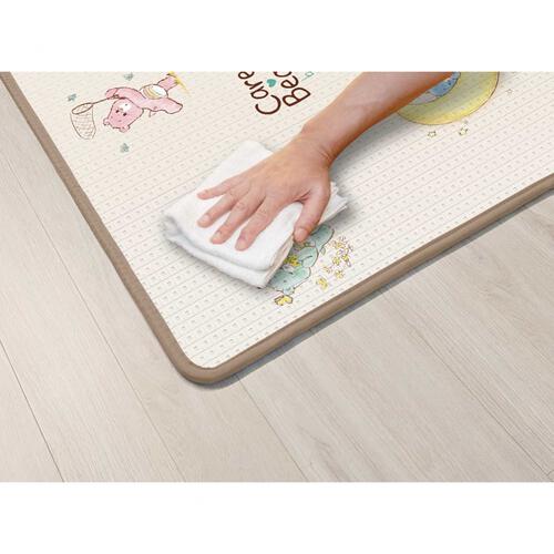 Care Bears  Baby ケアベアベビー 両面使えるマット【フロアマット リバーシブル仕様 200x150x厚さ1.5cm】