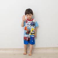 TOMICA トミカ ナイトドレス サックス&times;100cm