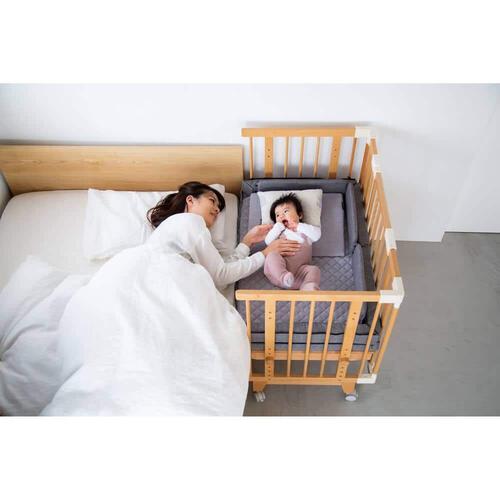 ファルスカ コンパクトベッド free メランジグレー