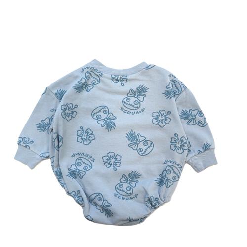 ディズニー 長袖さがらボディスーツ ドッカン スティッチ(ブルー×80cm) ベビーザらス限定