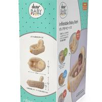 dear BABY ディアベビー ポンプ付き ベビーバス 沐浴 ベビーバス プチプール エアー式 0ヵ月頃～ ベビーザらス限定