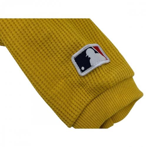 MLB サロッペットドッキングボディスーツ パドレス イエロー×70cm ベビーザらス限定