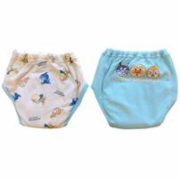 アンパンマン 2枚組 6層トレーニングパンツ 100cm サックス