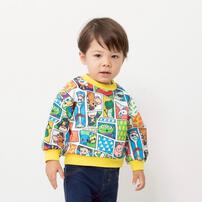 【Sophitica × tsumashi1118さん】Disney トイ・ストーリー 裏毛トレーナー イエロー×90cm ベビーザらス限定 クリスマスプレゼント