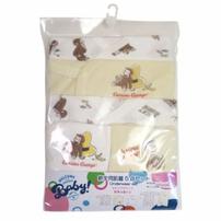 おさるのジョージ 新生児肌着5点セット ベビーザらス限定